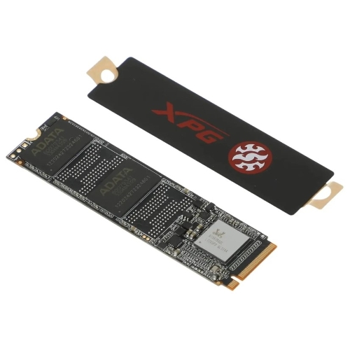 Накопитель SSD ADATA XPG GAMMIX S70 BLADE, 512Gb, PCIe 4.0 x4, M.2 2280, NVMe, R/W 7200/2600, с радиатором