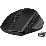 Мышь беспроводная SVEN RX-425W черный, 1600 dpi, радиоканал, USB, кнопки - 6