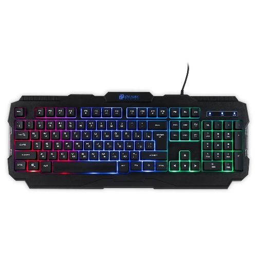 Клавиатура Oklick 757G HW2 проводная, USB Type-A, чёрный