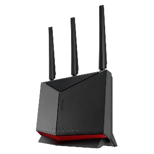 Маршрутизатор ASUS RT-BE86U, черный/красный, 90IG08W0-MO9A0V