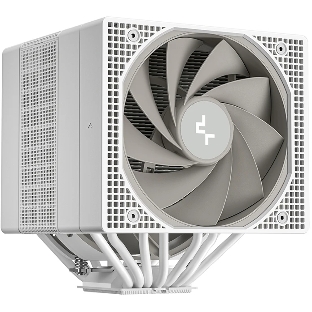 Устройство охлаждения(кулер) Deepcool Assassin VC Elite Wh Soc-AM5/AM4/1200/2066/1700/1851 белый 4-pin 22.6-29.3dB Al+Cu 300W 1772gr Ret (R-ASN4-WHNVNN-GJD)