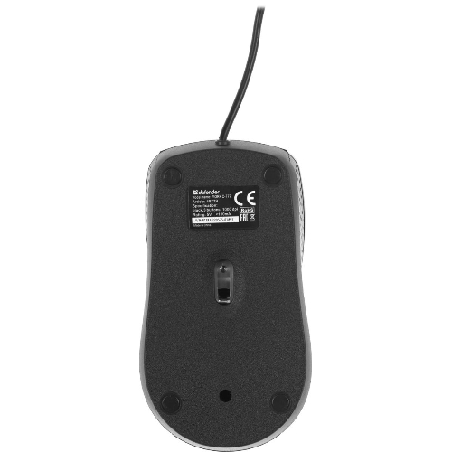 Комплект клавиатура+мышь Defender York C-777 проводной, USB, 1000 DPI, чёрный