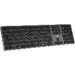 Клавиатура Oklick K867W беспроводная, Bluetooth, радиоканал, серый