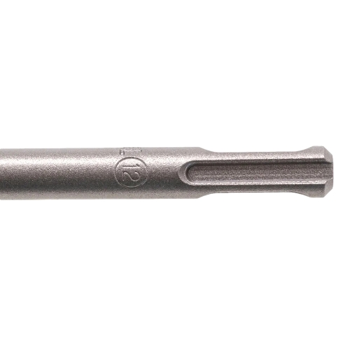 Бур по бетону Denzel двойная спираль, Cobalt W-tip, 12x260 мм, SDS PLUS