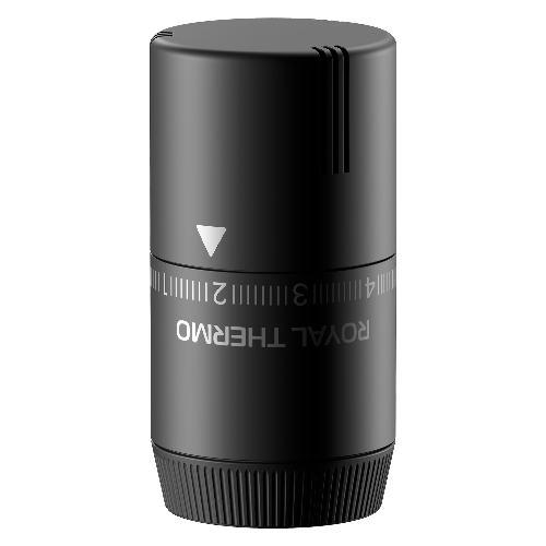 Термоголовка жидкостная Royal Thermo Design М30х1,5 (черный)