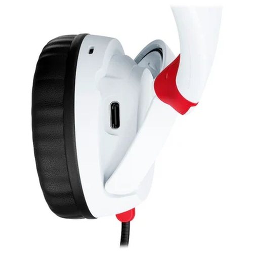 Гарнитура HyperX Cloud Mini белый, беспроводная + проводная, Bluetooth, до 25 ч, совместимость с PS5, Xbox