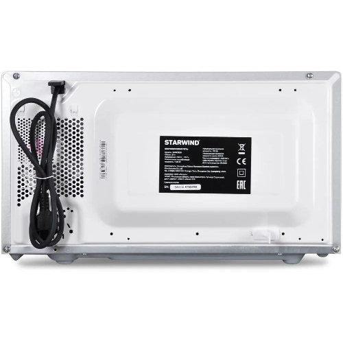 Микроволновая печь Starwind SMW2820 серебристый/черный, 20 л, 700 Вт, переключатели - сенсор