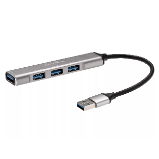 Переходник USB 3.0 -->USB3.0+3 USB2.0, Aluminum Shell, 0.2м Telecom TA308U