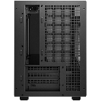Корпус DeepCool CH260 Wood, Micro-Tower, чёрный