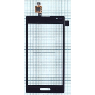 Сенсорное стекло (тачскрин) для LG Optimus L9 (P769), черное