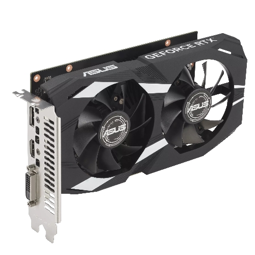 Видеокарта Asus DUAL-RTX 3050-O6G NVIDIA GeForce RTX 3050 6Gb 96bit GDDR6 PCI-E 4.0 1507/14000 DVIx1 HDMIx1 DPx1 HDCP Ret