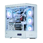 Компьютерный корпус ZALMAN P50 DS, ATX, WHITE, WINDOW, 2x3.5