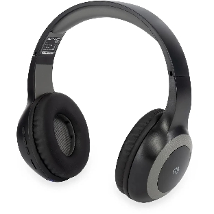 Беспроводные/проводные наушники Digma BT-15 черный/серый, накладные, Bluetooth + проводной, складная конструкция, до 10 ч