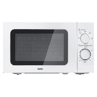 Микроволновая печь BBK 20MWS-786M/W белый, 20 л, 700 Вт, переключатели - поворотный механизм