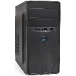 Компьютерный корпус Minitower ExeGate BA-309U2-UNS450 (mATX, БП UNS450 с вент. 12см, 1хUSB+2хUSB 3.0, HD аудио, черный)
