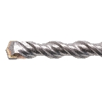 Бур по бетону Denzel двойная спираль, Cobalt W-tip, 12x260 мм, SDS PLUS