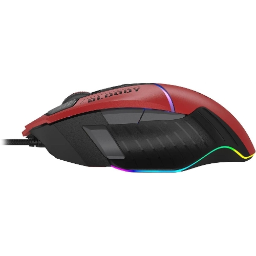 Мышь проводная A4Tech Bloody W95 Max Sports красный/черный оптическая (12000dpi) USB (10but)