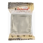 Выключатель LEZARD 752-0300-105 проходной 1-кл. ОП LETO крем