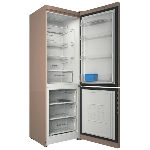 Холодильник Indesit ITR 5180 E бежевый двухкамерный 220/78л морозилка снизу