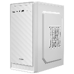 Компьютерный корпус MiniTower Ginzzu B185 White mATX,2xUSB 2.0, белый,w/o PSU, w/o fan (Ginzzu B185)
