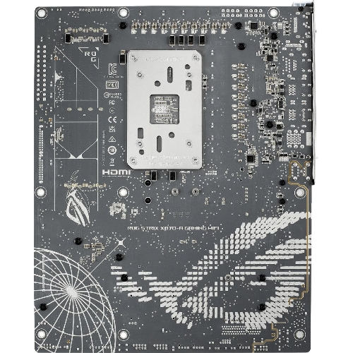 Материнская плата ASUS ROG STRIX X870-A GAMING WIFI, AM5, AMD X870, 4xDDR5, 2xSATA, 4xM.2, 1xPCI-E 4.0 x4, 1xPCI-E 5.0 x16, 1xHDMI, 1xDP, 1x 2.5Gb LAN, 4xUSB-A 3.2 Gen 1, 5xUSB-A 3.2 Gen 2, 1xUSB-C 3.2 Gen 2, 2xUSB4, 2x3.5 мм, 7.1, ATX