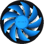 Кулер для процессора DEEPCOOL ARCHER BIGPRO V2 черный/синий, 120 мм, алюминий/медь, 2000 об/мин, 29.7 дБ, 4 pin, 125 Вт, 70 мм