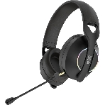 Гарнитура Acer OHR400 чёрный, беспроводная + проводная, USB/mini jack 3.5 мм, до 45 ч, подсветка