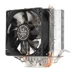 Кулер универсальный Silverstone SST-KR03 Kryton CPU Cooler, low noise, silent hydraulic bearing 92мм blue LED fan, universal Socket compatibility