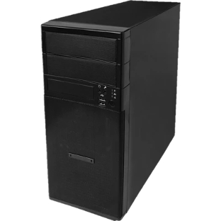 Серверный корпус 4-trays Workstation Chassis 2 x 5.25