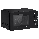 Микроволновая печь BBK 20MWS-717M/B черный, 20 л, 700 Вт, переключатели - поворотный механизм