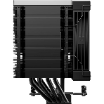 Кулер для процессора DEEPCOOL AK500 G2 LGA1851/1700/1200/115X/AM5/AM4 (9шт/кор, TDP 240W, PWM, Fan 120мм, 5 тепл. трубок, Copper Base, Wood-grain top cover, черный) RET (R-AK500G2-BKNNMN-GJD)