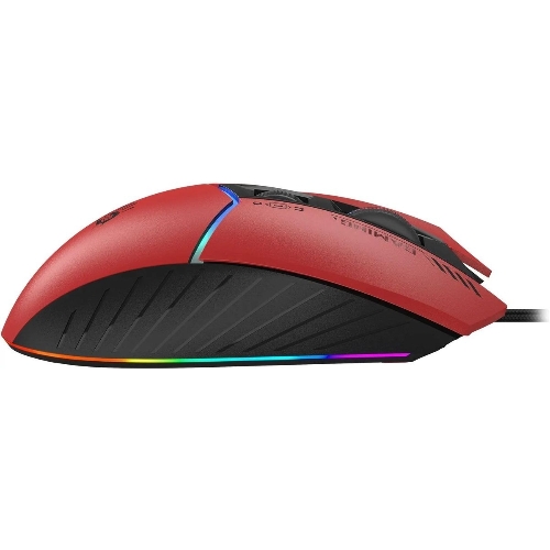 Мышь проводная A4Tech Bloody W95 Max Sports красный/черный оптическая (12000dpi) USB (10but)