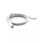 Кабель USB 3.1 Type Cm -- Cm IC 5А 10Gbs длина 1M, Telecom TC420S серебряный