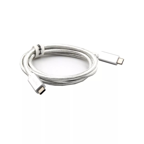 Кабель USB 3.1 Type Cm -- Cm IC 5А 10Gbs длина 1M, Telecom TC420S серебряный