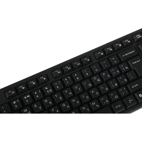 Клавиатура проводная A4Tech KR-3, USB, черный