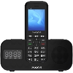 Мобильный телефон Maxvi RT-03 + док-станция, черный