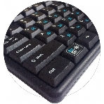 Клавиатура CBR KB-340GM проводная, USB Type-A, чёрный