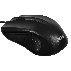 Мышь проводная Acer OMW010 черный, 1200 dpi, USB, кнопки - 3