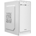 Компьютерный корпус MiniTower Ginzzu B185 White mATX,2xUSB 2.0, белый,w/o PSU, w/o fan (Ginzzu B185)