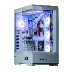 Компьютерный корпус ZALMAN P50 DS, ATX, WHITE, WINDOW, 2x3.5