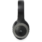 Беспроводные/проводные наушники Digma BT-15 черный/серый, накладные, Bluetooth + проводной, складная конструкция, до 10 ч