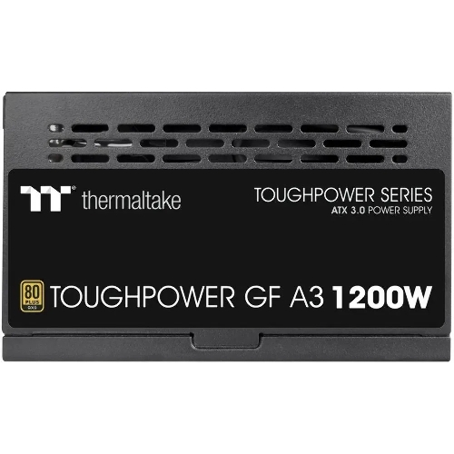 Блок питания Thermaltake Toughpower GF A3/1200W/Fully Modular/Non Light/Full Range/Analog/80 Plus Gold/EU/JP Main CAP PS-TPD-1200FNFAGE-H All Flat Cables/Gen 5