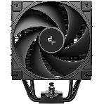 Кулер для процессора DEEPCOOL AK500 G2 LGA1851/1700/1200/115X/AM5/AM4 (9шт/кор, TDP 240W, PWM, Fan 120мм, 5 тепл. трубок, Copper Base, Wood-grain top cover, черный) RET (R-AK500G2-BKNNMN-GJD)
