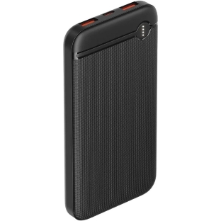 Портативный аккумулятор OLMIO P-10, 10000mAh, 20W, QuickCharge3.0/PowerDelivery, черный