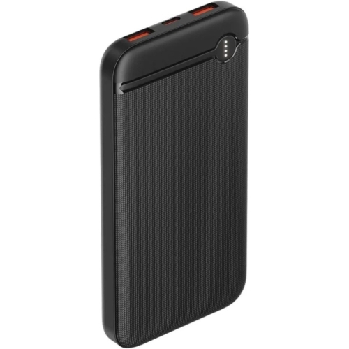 Портативный аккумулятор OLMIO P-10, 10000mAh, 20W, QuickCharge3.0/PowerDelivery, черный