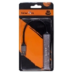 Переходник USB 3.0 -->USB3.0+3 USB2.0, Aluminum Shell, 0.2м Telecom TA308U