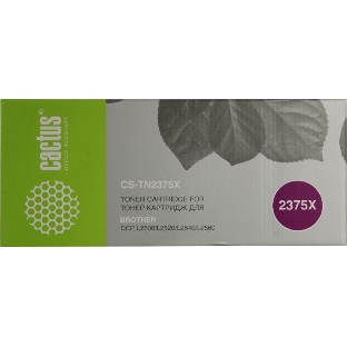 Картридж лазерный Cactus CS-TN2375X черный (5200 стр.) для Brother DCP L2500/L2520/L2540/L2560