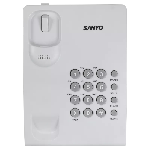 Телефон проводной SANYO RA-S204W белый