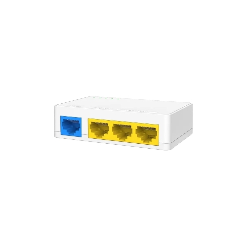 Коммутатор неуправляемый Tenda S204PD, PoE 4x100 Мбит/с, настольный, пластиковый корпус