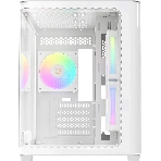 Компьютерный корпус Ocypus Iota C50 WH Curve ARGB Digital (Iota-C50-WHD300CD-GL)